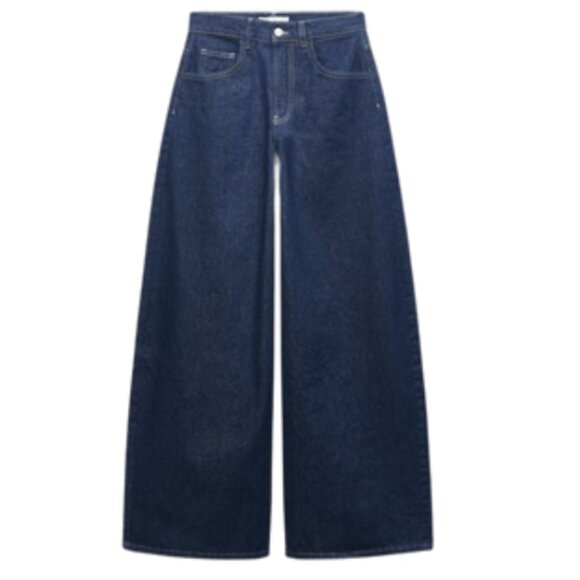 Zara The Exaggerated Wide Leg Jeans - Picture 3 of 10